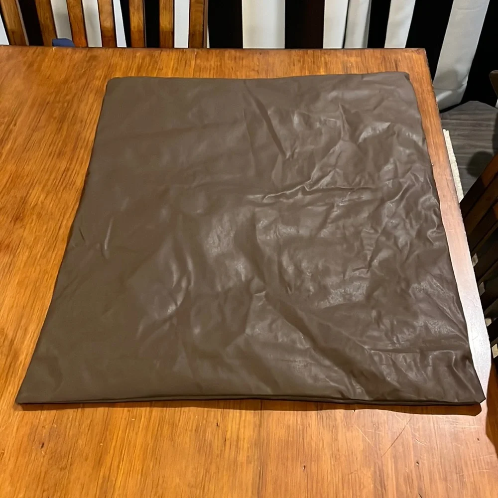 Polo Ralph Lauren Leather pillow shams cases X 2 Made in Italy sewn in the USA